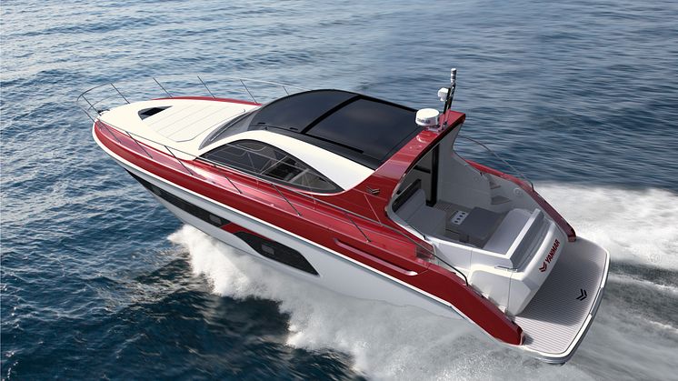 Exterior image of the Yanmar X47 Express Cruiser