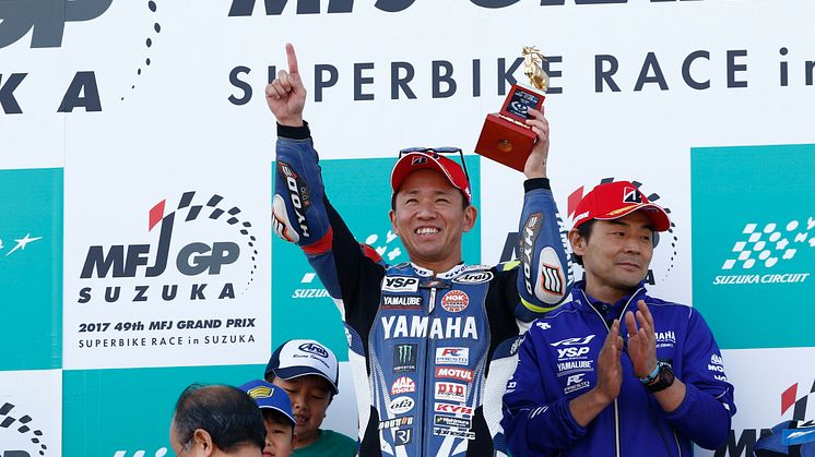 第7戦から4連勝、通算5勝をあげ最多勝でシーズンを終えた#1 中須賀克行