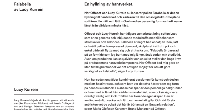 En hyllning av hantverket.