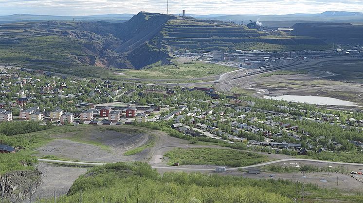 Hela Kirunaområdet ska kartläggas i det nya projektet. Foto: Wikimedia commons.