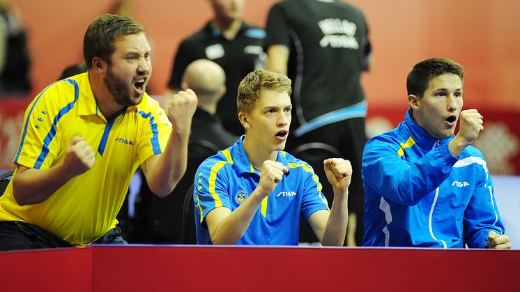 Sveriges bänk på VM 2016 i Kuala Lumpur, Malaysia