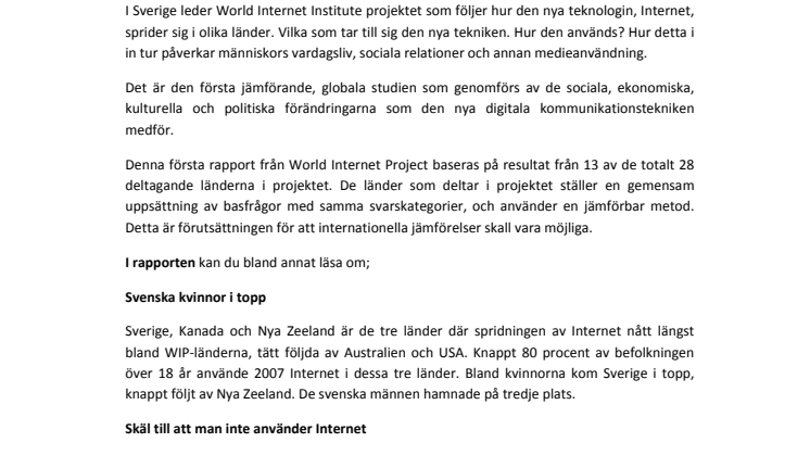 Sverige bäst på att använda banktjänster på Internet, men sämst på distansutbildning online
