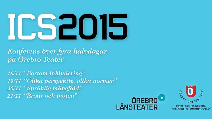 ICS2015 - Bortom inkludering - nya kulturella rum