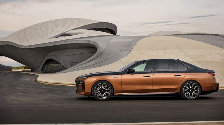 Helt nye BMW i7 M70