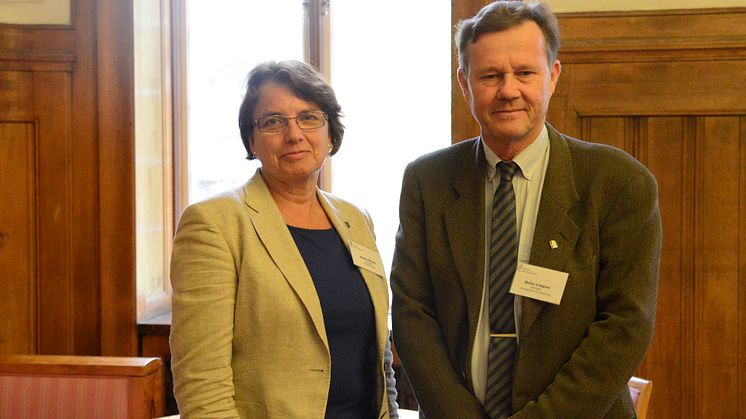 Kerstin Nilsson, Örebro, och Stefan Lindgren, Malmö, ny ordförande och vice ordförande i Läkaresällskapet