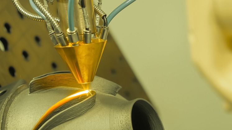 3D-printning av metall via laser. Foto: Shutterstock