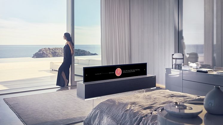 LG SIGNATURE OLED TV R (modell 65R9)