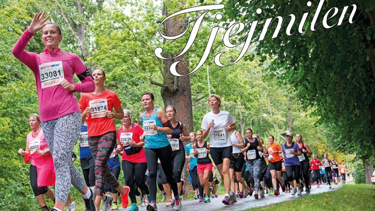 28 000 tjejer springer i Stockholm på lördag