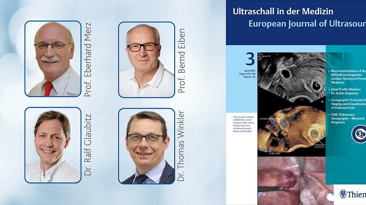 amedes Experten an Veröffentlichung in European Journal of Ultrasound beteiligt