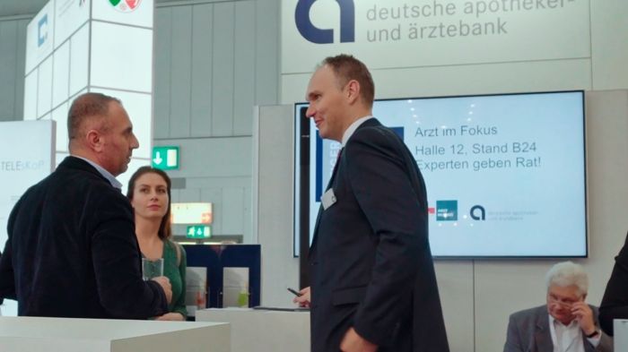 Die apoBank auf der Medica 2017