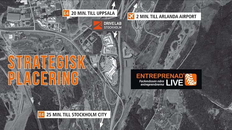 Premiär för Entreprenad Live Stockholm 2017 (OBS! Korrigerad datum, 24-26 augusti 2017 från gårdagens pressinfo.)