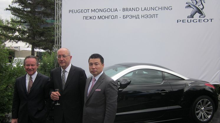 Premiär för Peugeot i Mongoliet