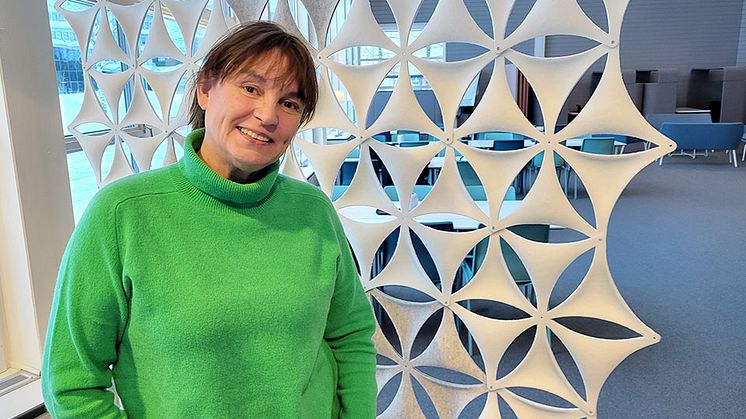 Enhetschef Lotta Sundman välkomnar de nya YH-utbildningarna till Piteå.       Foto: Kia Svensson