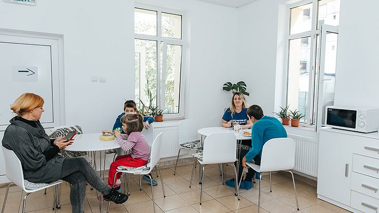 Centrul Micul Prinț din Bistrița a fost reamenajat complet în toamna anului 2018