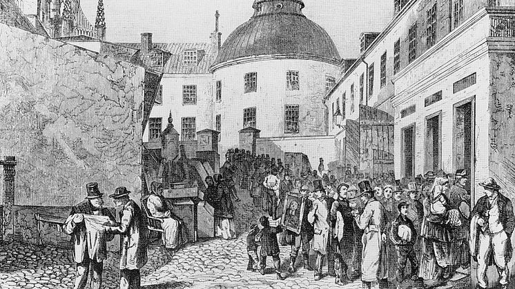 Sketch by G. Broling, 1868