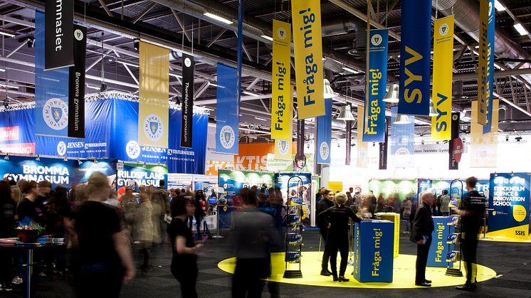 Gymnasiemässan – startskottet för 22 000 niondeklassare