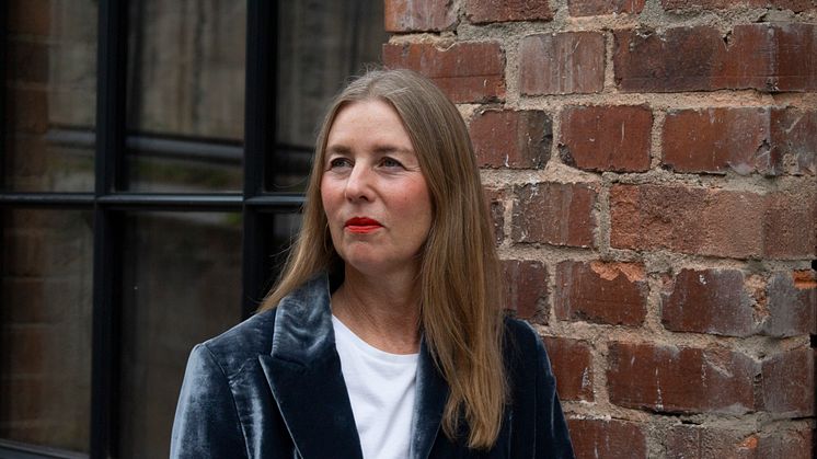 Grafikens Hus museichef Nina Beckmann vid Gjuteriet i Södertälje. 