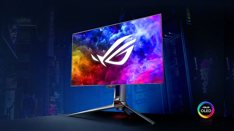 ASUS Republic of Gamers Announces Nordic Availability of Swift OLED PG27AQDM Gaming Monitor