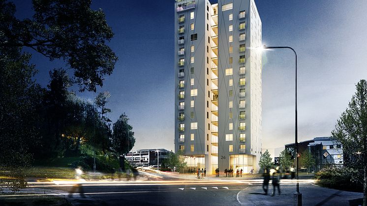 ”Nya lyktan” sätter färg på Kortedala torg