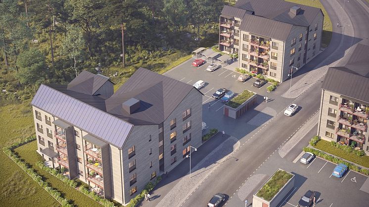 Var med vid första spadtaget – Byggstart för 44 klimatsmarta bostäder i  Björkalund