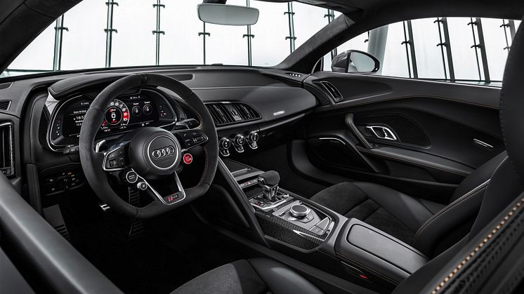 Audi R8 V10 Decennium (Daytona Gray, mat effekt)