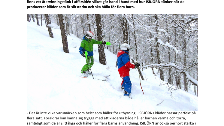 Rent-a-Plagg hyr ut kläder från ISBJÖRN 