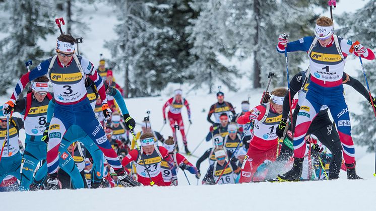 Skiskytterne avslutter sesongen med NM