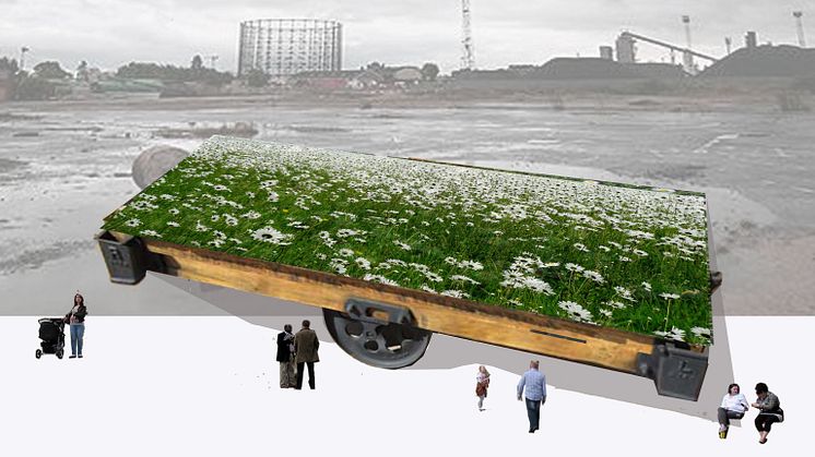 Emergency Meadow new addition to Irwell Sculpture Trail