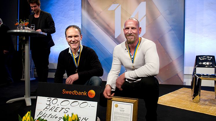 Årets plåtslagare 2014 – ett vinnande och sammansvetsat arbetspar