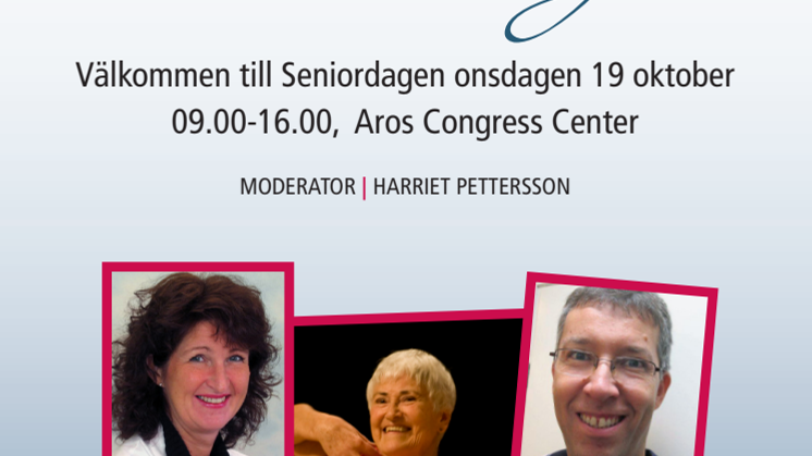 Seniordagen har temat ”Ett gott liv”