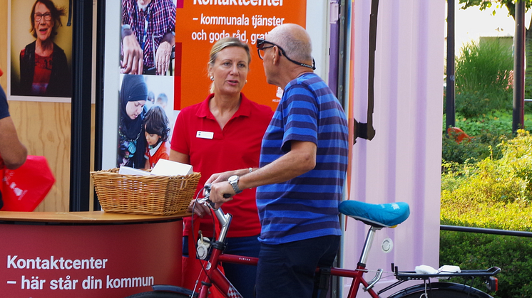 Kontaktcenters turné fortsätter till Knutpunkten. Foto: Kajsa Hägg