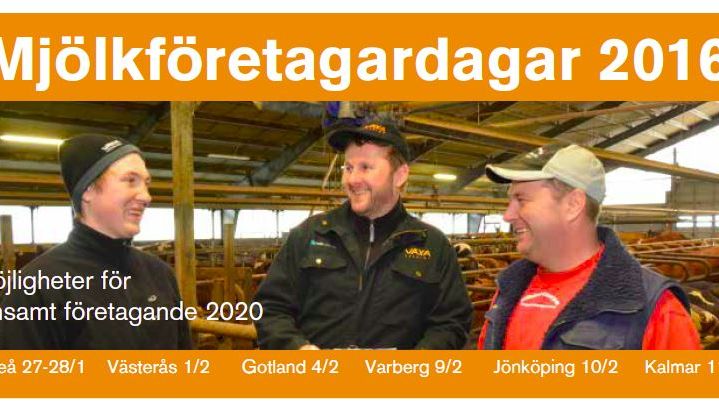 Sverige behöver lönsamma mjölkföretag 