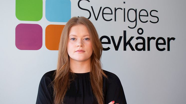 Embla Persson, ordförande Sveriges Elevkårer
