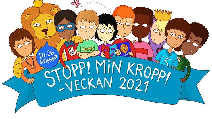 Nu inleds Stopp!Min kropp!-veckan, stort intresse från tusentals skolor runt om i landet