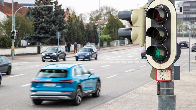Audi lyskrydsinformation