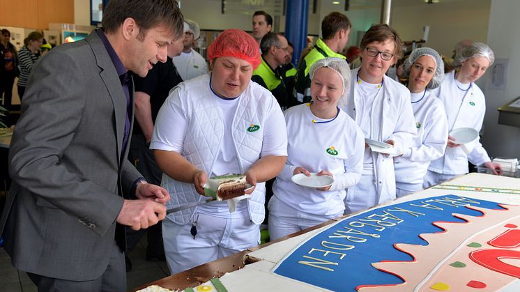 Arla-Standort Pronsfeld feiert 10 Jahre Arla Kærgården®