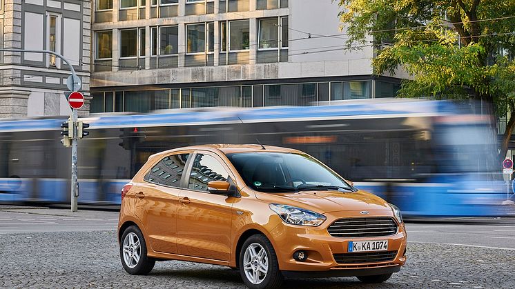 Nový Ford KA+ nabízí mimořádnou prostornost, hospodárnost i radost z jízdy