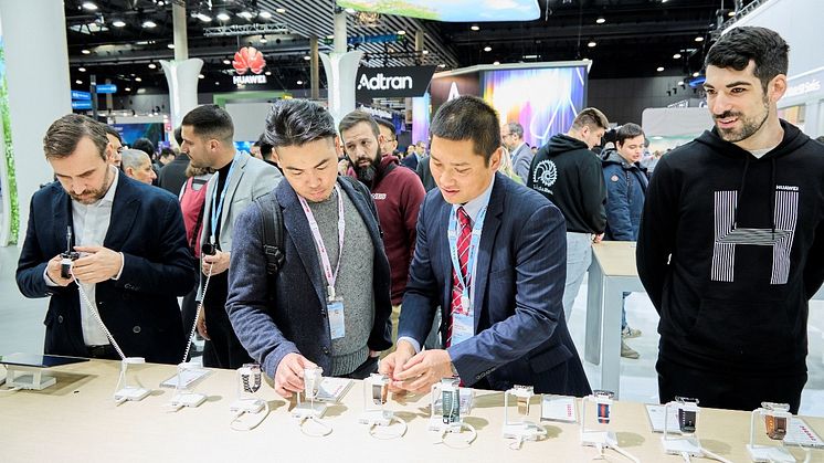 Huawei Wearables on display at MWC 2023
