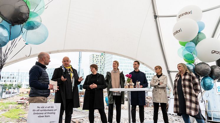 Startskottet för nytt kvarter i Hyllie - Embassy of Sharing