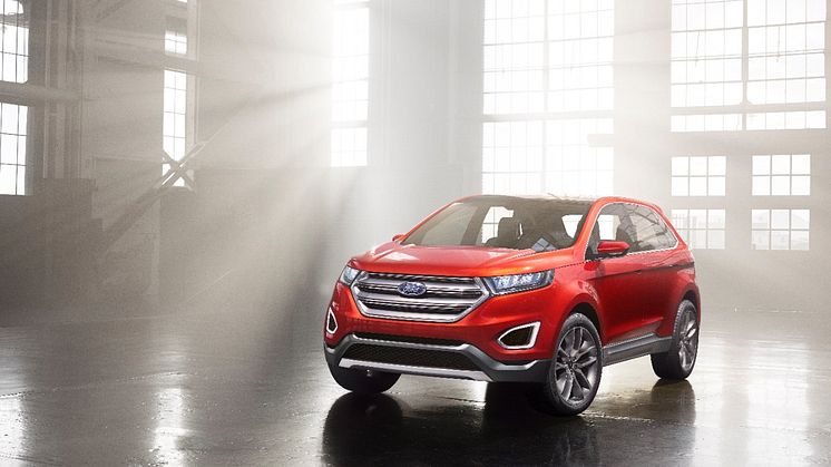 FORD EDGE - NY AVANCERET FORD SUV PÅ VEJ TIL EUROPA