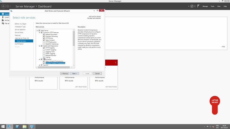 Så här installerar du IIS