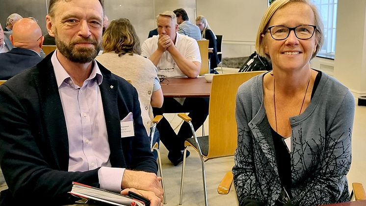 Urban Svensson och Kristina Jonäng