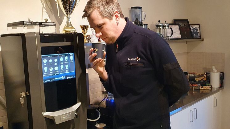 Peter Jönsson,  ny smakansvarig på Beans in Cup