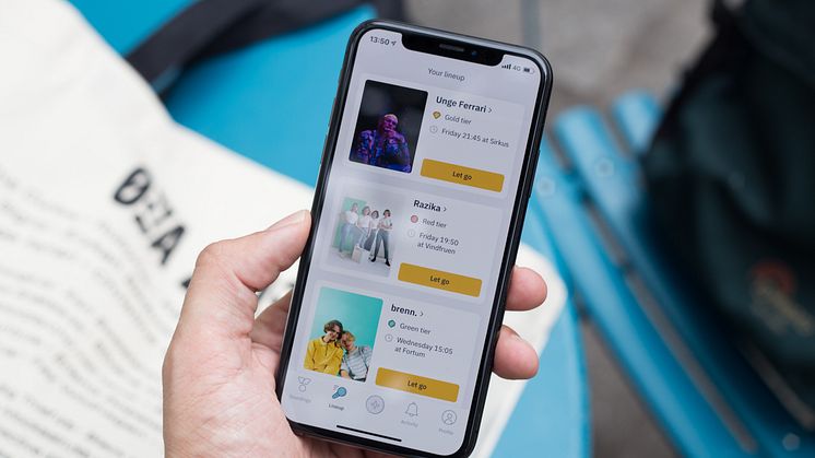 Sett sammen din stall av Øya-artister i Fantasy Music Manager