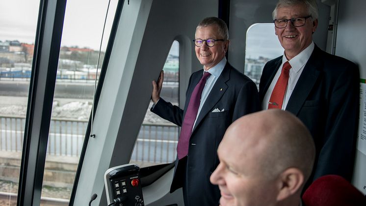 SIQ på tur i förarhytt