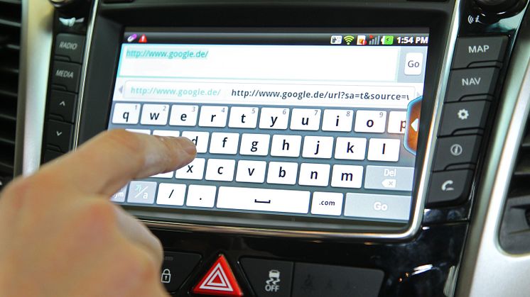 Integrering smarttelefon og Hyundai
