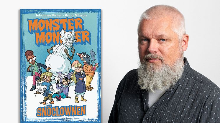 Stökig snöclown sprider skräck i bok 11 av Monster monster