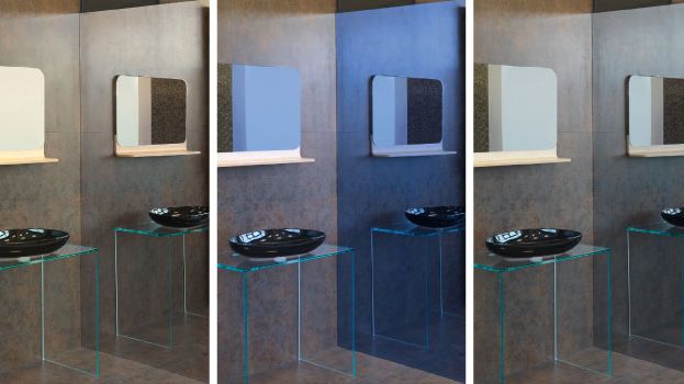 Pilkington Mirropane™ Chrome Plus Grey, Blue och Bronze