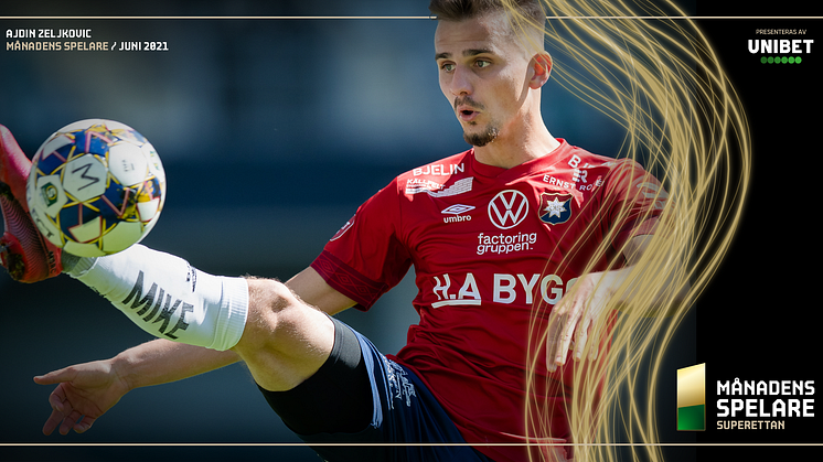 Ajdin Zeljkovic är Månadens spelare i Superettan