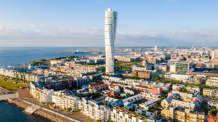 Malmö var det storstadsområde som såg störst nedgång i september.